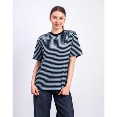 Carhartt WIP W' S/S Verner T-Shirt Verner Stripe, Black/Cit