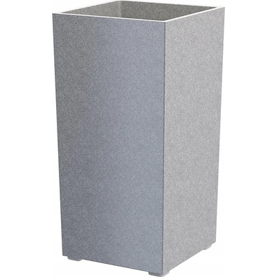 Granisil granitový květináč KUBI 60 cm Sivý