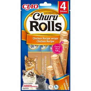 Inaba Foods Churu Rolls за котки - Пилешко 4x10g