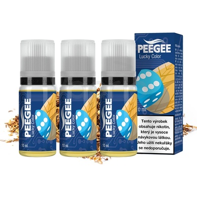 PEEGEE Lucky Color 3 x 10 ml 12 mg
