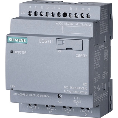 PLC LOGO! 230 RCEo (6ED1052-2FB08-0BA2) Siemens