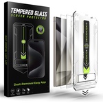 Techsuit Протектор за Samsung Galaxy S24 Ultra - Techsuit - [Съвместим с отключване с пръстов отпечатък] TitanGlass CrystalHD (2 броя) - Прозрачен