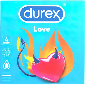 Durex Презервативи Durex Love - Лесни за поставяне (4 бр. )