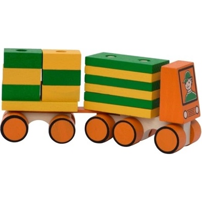 MIKTOYS Auto nákladní Červená