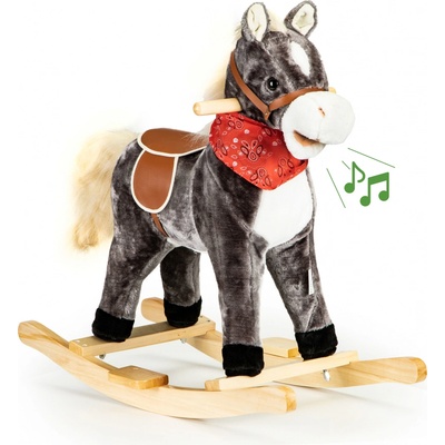 Ecotoys Houpací kůň pohybující se ocasem a tlamou