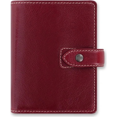 Filofax Malden A7 týždenný 2026 Burgundy