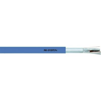 Lapp 32438/100 dátový kábel RE-2Y(ST)Yv PiMF 2 x 2 x 0.5 mm² modrá 100 m