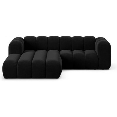 Micadoni Антрацитен ъглов диван (ляв ъгъл) Lupine - Micadoni Home (MIC_0LC_44_F1_LUPINE6)