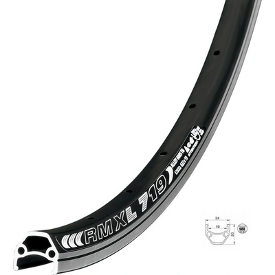 Ráfek RMX Dragon 559x19 32d + GBS
