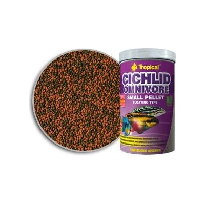 Tropical Cichlid Omnivore Pellet - Small 1000мл/360г