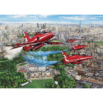 Gibsons - Puzzle Reds Over London 1000 - 1 000 piese