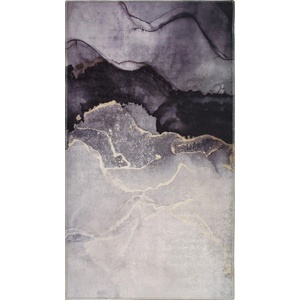 Vitaus Сив килим за миене 180x120 cm - Vitaus (KRN-9534-120x180)