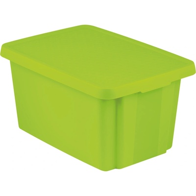 Essentials ulozny box s vikem 26L zelený