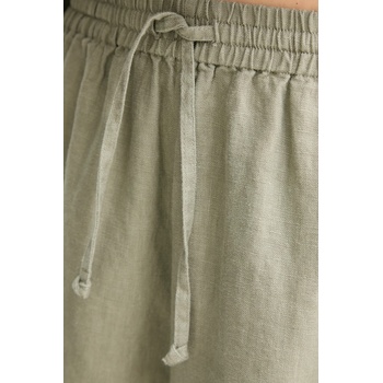 Samsoe Samsoe Ленен къс панталон Samsoe Samsoe MAREN (F23900001)