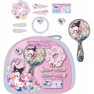 Cerda Kosmetická taštička s doplňky Hello Kitty