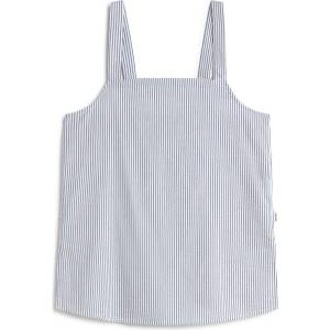 Ecoalf Дамски топ Ecoalf Women's Aria Shirt Top - Ecru / Blue Stripes - размер XS (916-5475-0211)