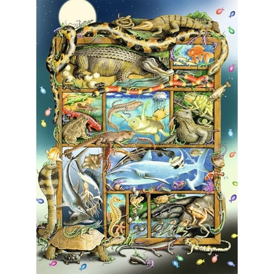 RAVENSBURGER Ryby a plazi XXL 200 dielov