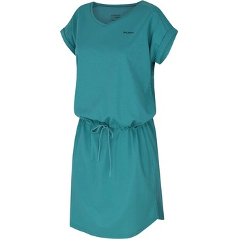 HUSKY дамска рокля Dela L, тюркоазена (hsk-PHD-0023-002)