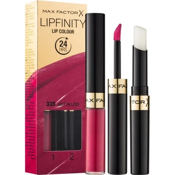 MAX Factor Lipfinity Lip Colour дълготрайно червило с балсам цвят 335 Just In Love 4, 2 гр