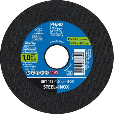 Pferd sada rezných kotúčov 115 mm 69121067 10 ks