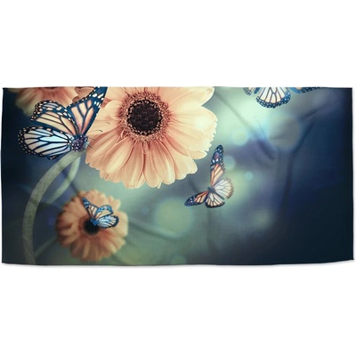 Sablio Uterák Kvetinová abstrakcia 70 x 140 cm