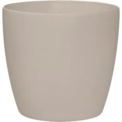 elho Kvetináč brussels round 40 cm (s kolieskami) - mushroom beige