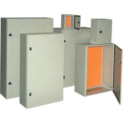 Tracon electric Oceľovo-plechová rozvodnica, sivá 400x500x150mm 400×500×150mm