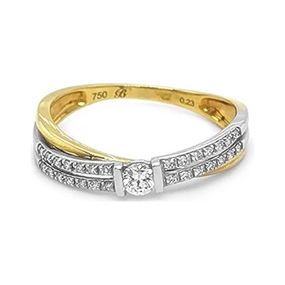 Beny Jewellery zlatý s diamanty 2011096