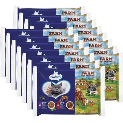 Prevital Farm Selection mäsový mix 60 x 85 g