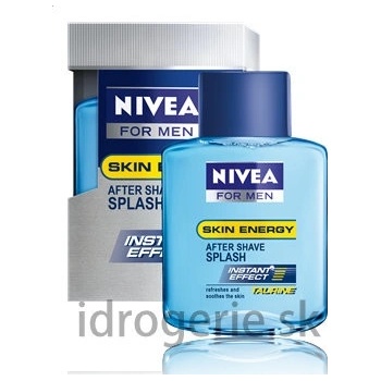 Nivea For Men Skin Energy voda po holení 100 ml