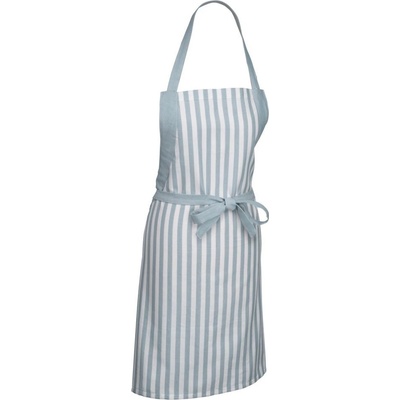 KELA Zástěra Caja 55% bavlna/45% bambus světle modrá 80x67 cm KL-12876