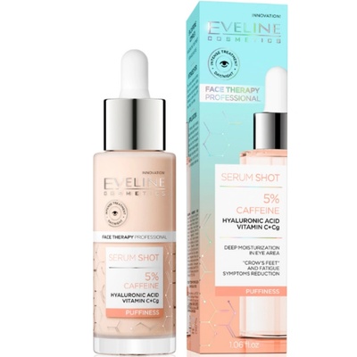 Eveline Serum Shot 5% Кофеин Комплекс Околоочен Продукт за очи дамски 30ml