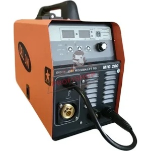 DEL Инверторен телоподаващ апарат АИГ DEL 200 "Synergic Control, 200 А del200sc (del200sc) Заваръчен апарат