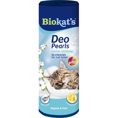 Biokat's Deo Pearls osvěžovač WC Cotton blossom 700 g