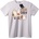NOONEBRAND Тениска Halloween BOO екип - 2XL, White