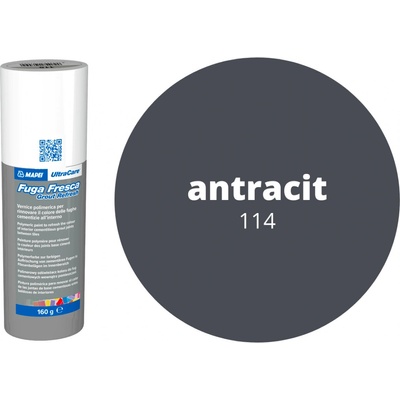 MAPEI obnovovač škár UltraCare Fuga Fresca 114, antracit (160 g)