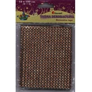 TITANUM Tape with zlota crystals