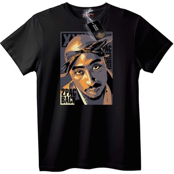 NOONEBRAND Тениска 2Pac Гръб - XS, Black