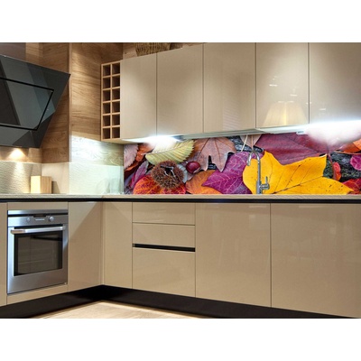 DIMEX ART Фототапет за кухня - есенни листа 180 x 60 см