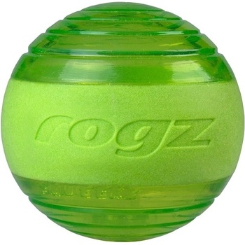 Rogz Squeekz loptička pre psy zelená 6,4 cm