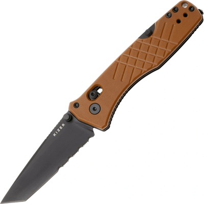 Kizer Aegis T AEB-L,Black PVD Coating,G10 V3774CTA3