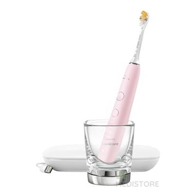 Philips Sonicare DiamondClean 9000 Rose NG elektrická sonická zubná kefka (HX9911/21) s nabíjacím puzdrom a pohárom, ružová, 1x1 set Philips Consumer Lifestyle BV
