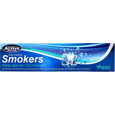 Beauty Formulas Smokers Fresh Breath pro kuřáky jemně odstraní skvrny a zabarvení zubů 100 ml