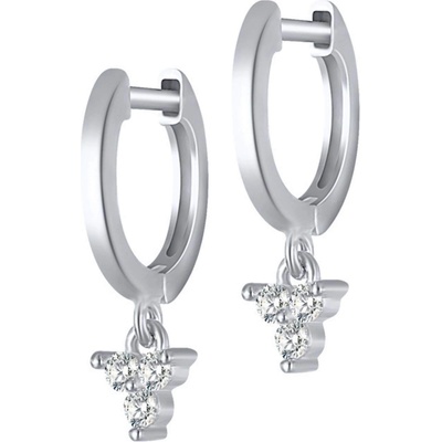 Silenti Jewelry Сребърни обеци "Душа