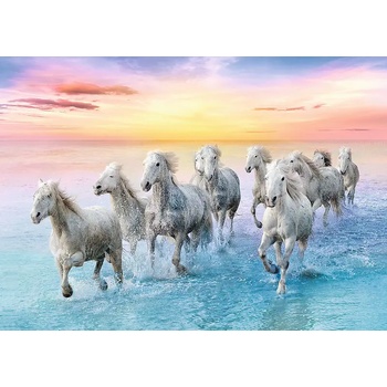 Trefl - Puzzle Galloping White Horses - 500 piese