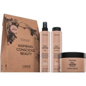 Lakmé Teknia Full Defense Pack комплект За защита и блясък на косата 300 ml + 300 ml + 250 ml