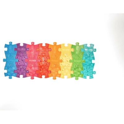 Muffik set nano puzzlíků Duha 24 ks – Zboží Dáma