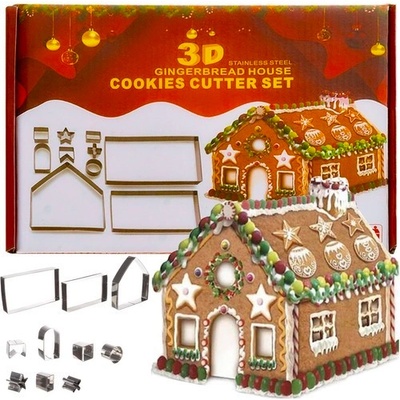 Sada vykrajovátek 3D Perníková chaloupka Ruhhy 22905 – Zboží Mobilmania