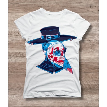 Мъжка тениска 'Доктор на Заразата' - бял, xl