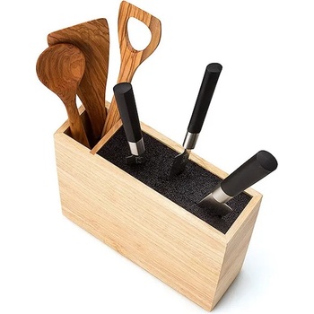 Image 1 of Continenta Блок за ножове с поставка за прибори за готвене, дърво, Continenta (CONT3315)